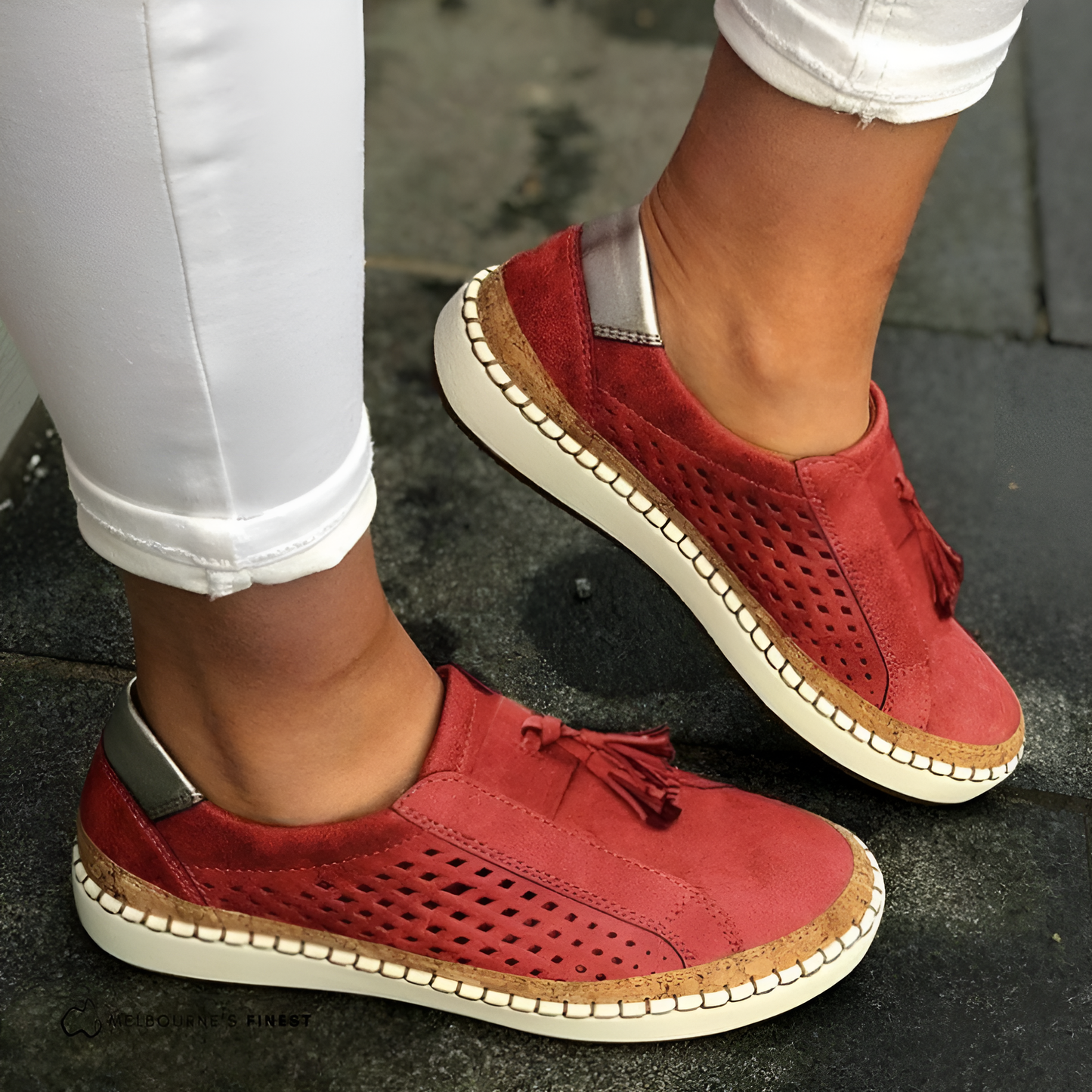 Breathable Slip-On Shoes l Lola